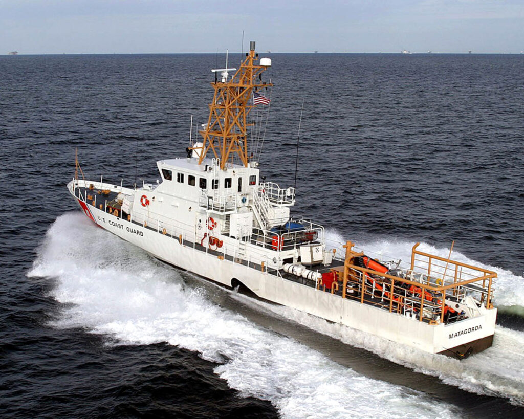 USCG 110′ “Island Class” Patrol Boats (WPB) United States Coast Guard Bollinger Shipyards