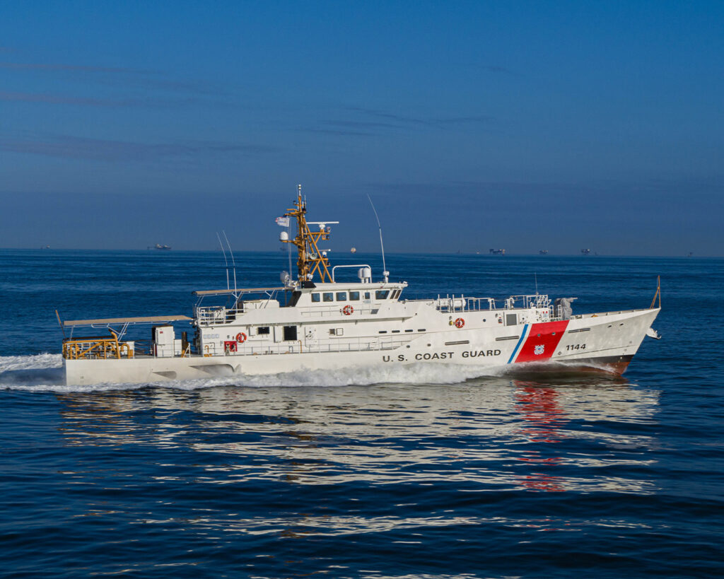 Fast Response Cutter U.S Coast Guard Built by Bollinger Shipyards United States Coast Guard USCG